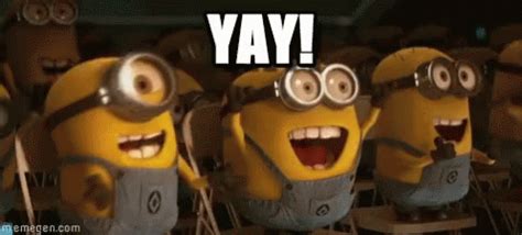 Oct 18, 2019 · The perfect Yay Minions Happiness Animated GIF for your conversation. Discover and Share the best GIFs on Tenor. Tenor.com has been translated based on your browser's language setting. 